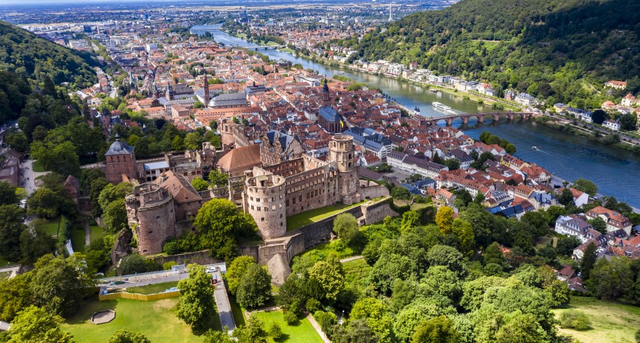Heidelberg Panorama, © Getty Images Westend61 / Martin Moxter