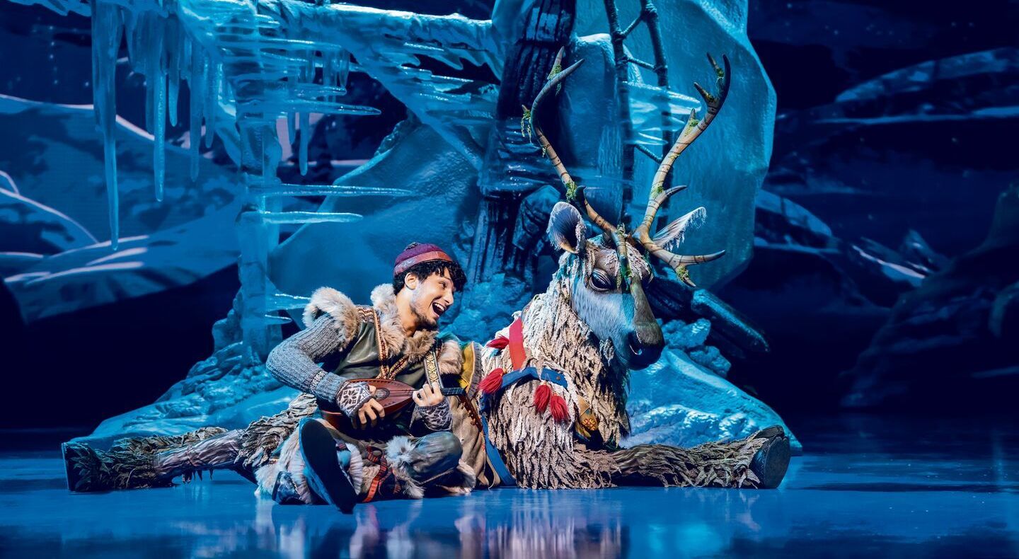 Bühnenszene aus dem Musical Die Eiskönigin