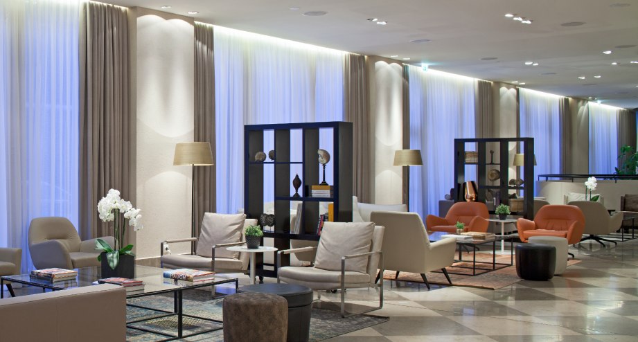 Lobby in Hotel, © Crowne Plaza Berlin Potsdamer Platz