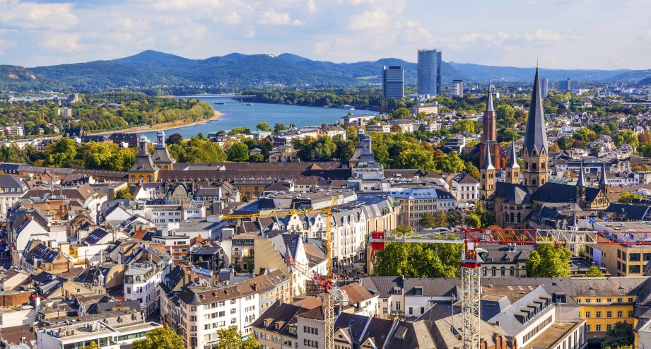 Bonn Panorama Dächer, © Getty Images travelview