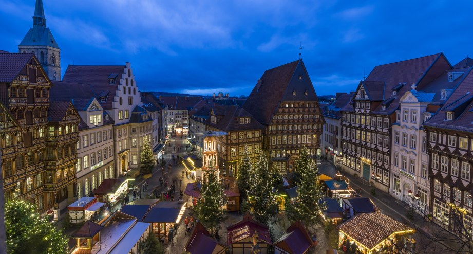 Der Weihnachtsmarkt von Hildesheim - BAHNHIT.DE, © Getty, Foto: Patrice von Collani
