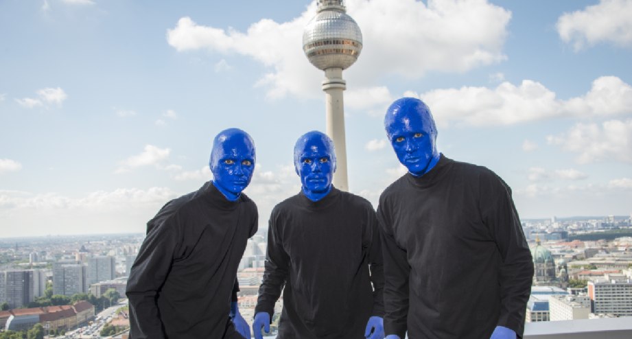 BLUE-MAN-GROUP-Stage-Berlin-Fernsehturm, © Stage Entertaiment