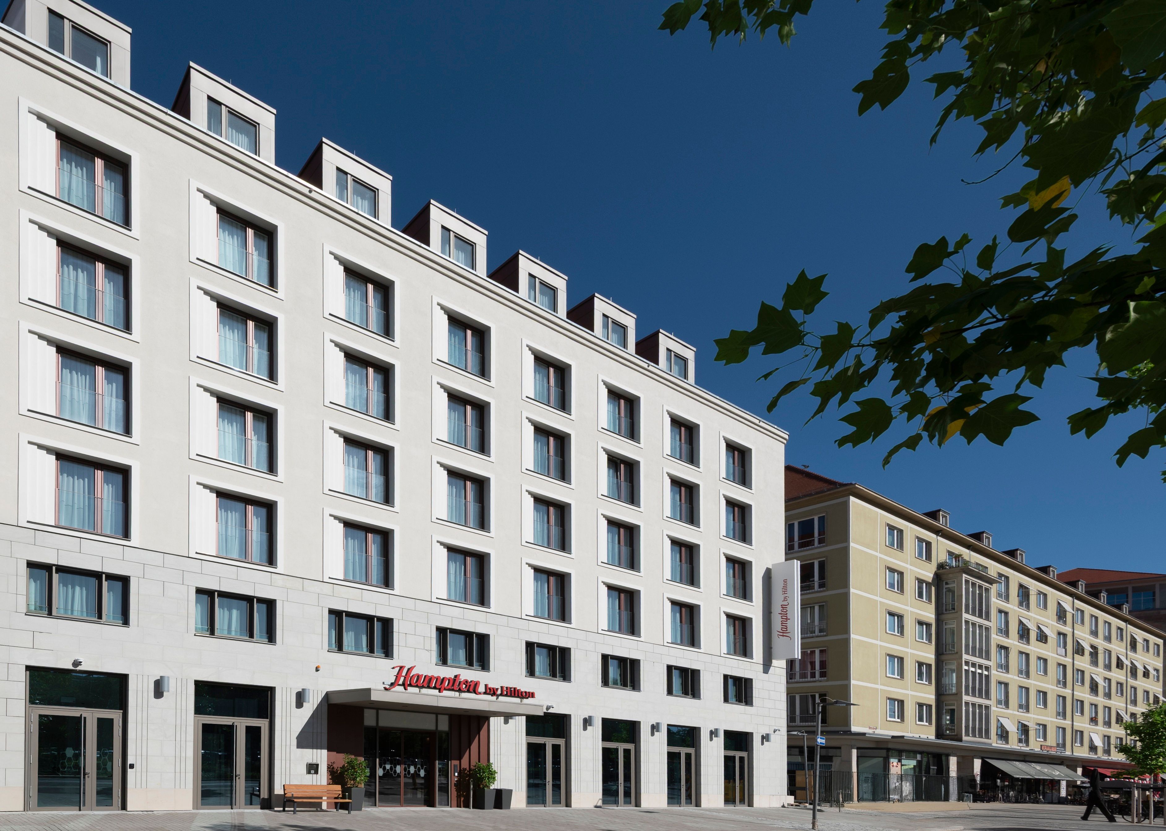 Außenansicht Hampton by Hilton Dresden City Centre