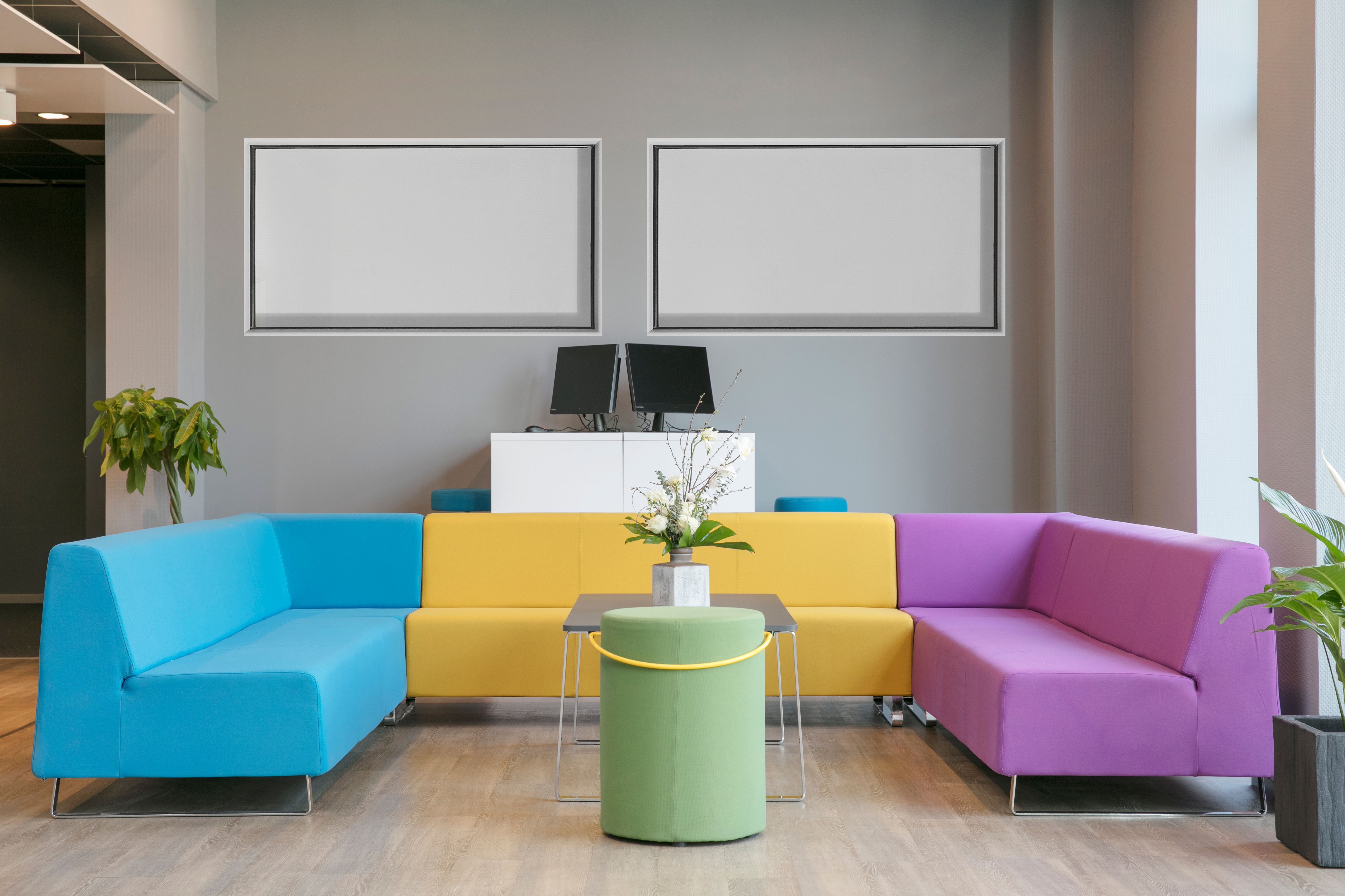 Sitzecke in der Lobby
