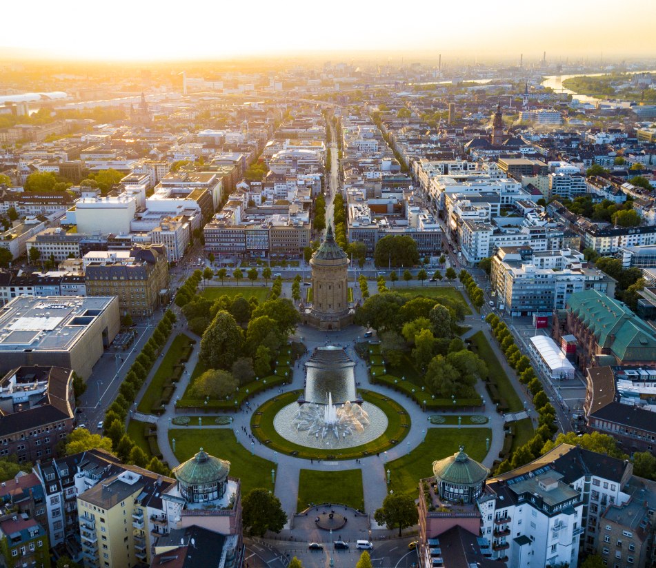 Panorama von Mannheim - BAHNHIT.DE, © Getty, Foto: Dennis Wie/EyeEm