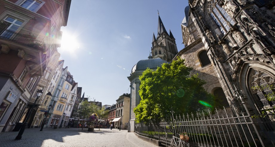 Aachen Gasse, © Getty Images Jorg Greuel