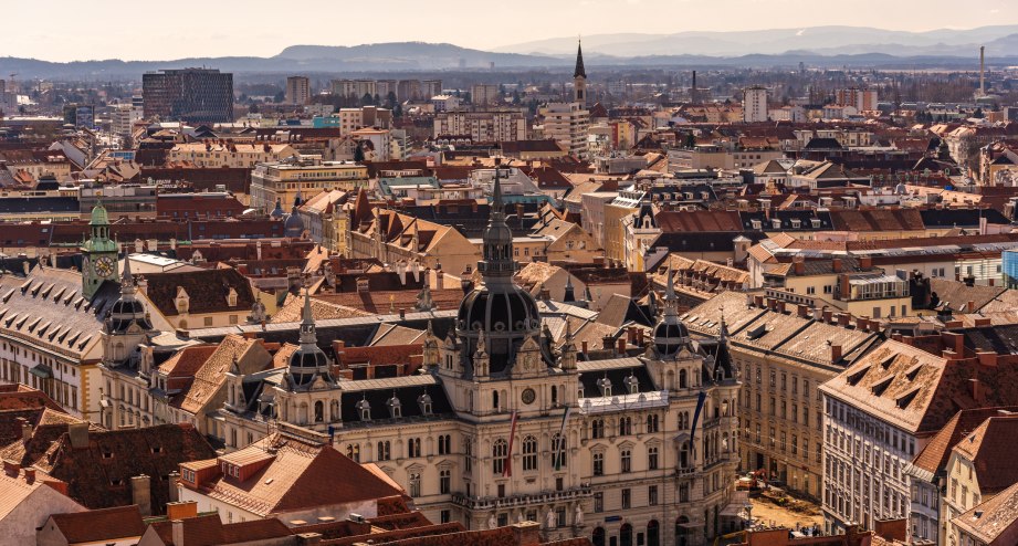 Graz Panorama, © Getty Images Przemyslaw Iciak