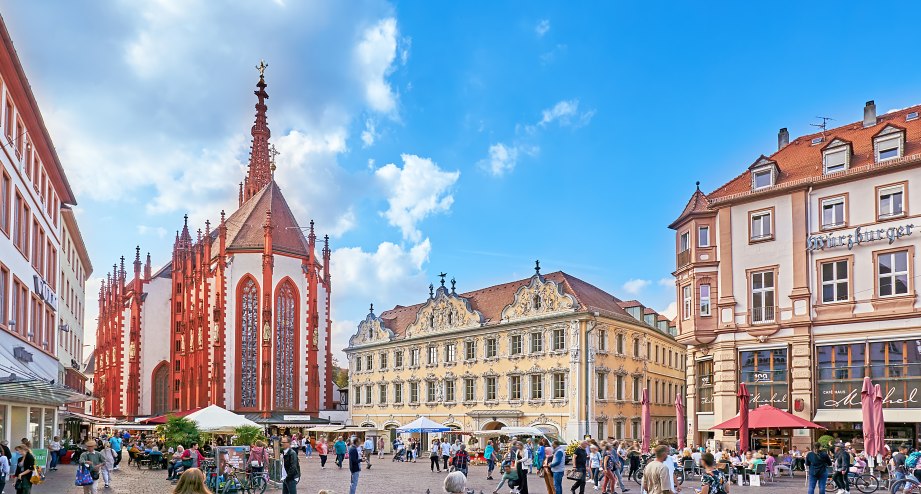 Würzburg Innenstadt, © Getty Images Tomekbudujedomek