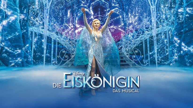 Szenenfoto aus Die Eiskönigin – Das Musical: Bühnenszene mit Elsa