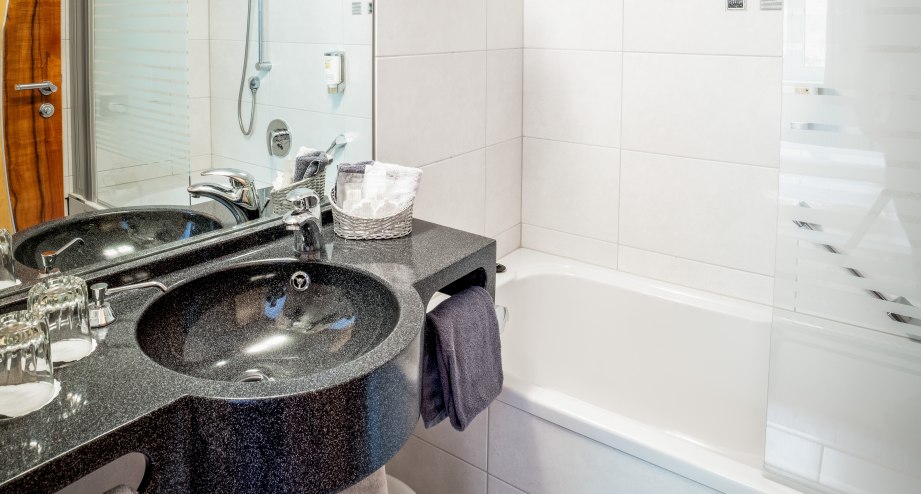Hotel Spitzberg Doppelzimmer Bad, © Hotel Spitzberg