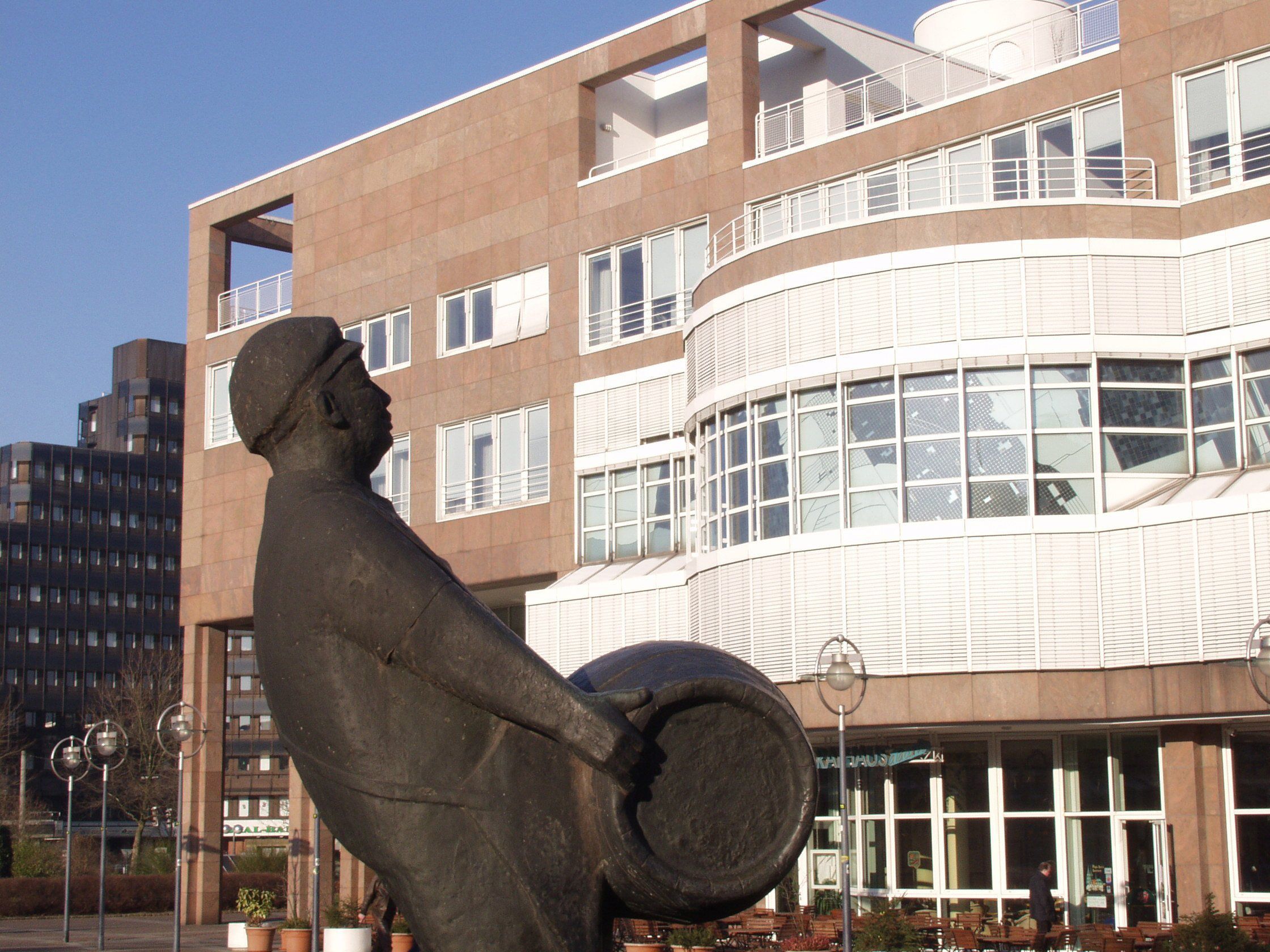 Historischer Bierkutscher in Dortmund