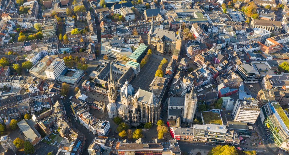 Aachen von oben, © Getty Images David Jörg Engel / EyeEm