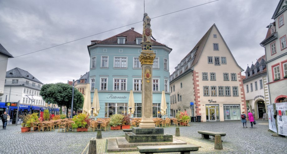 Erfurt Platz Säule, © Getty Images Ventura Carmona
