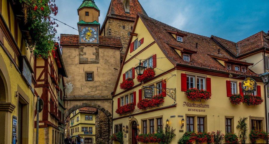 Rothenburg ob der Tauber Tor, © Pixabay