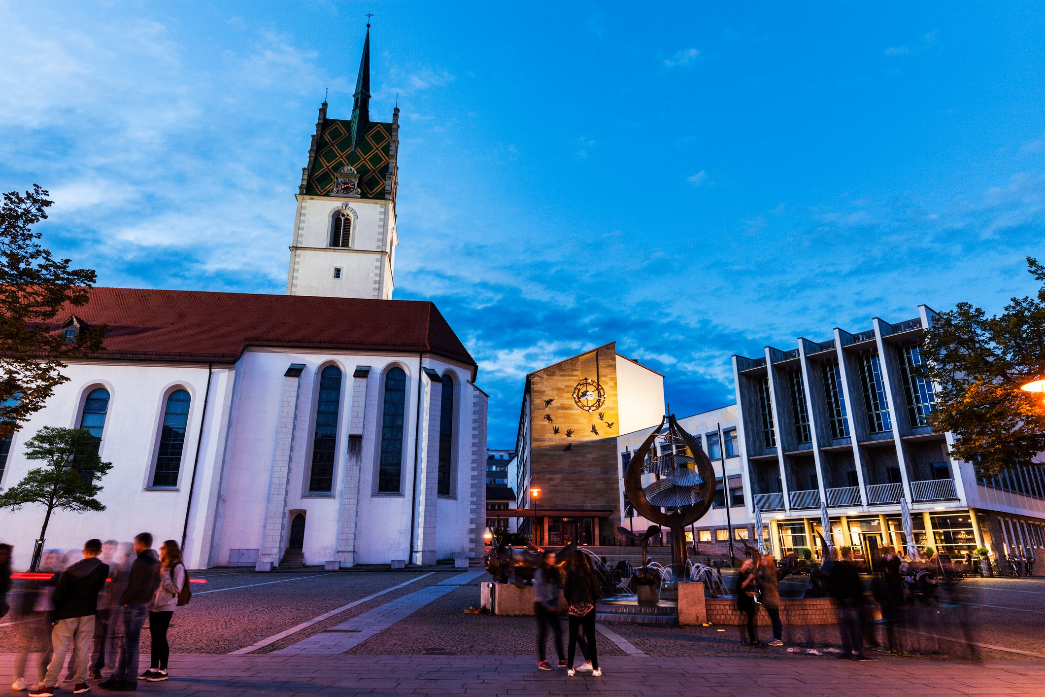 St. Nikolaus bei Nacht