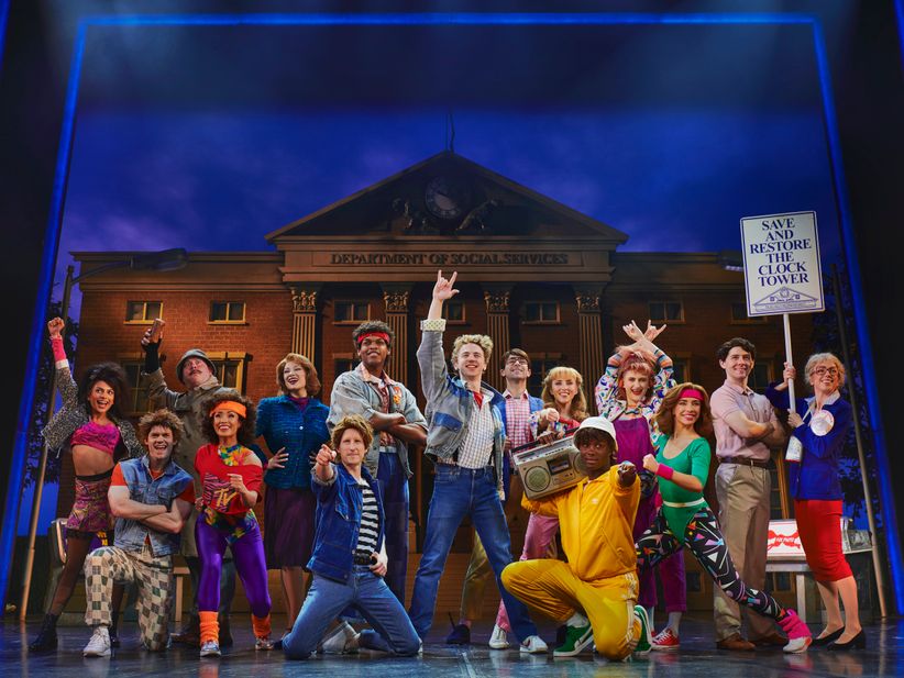 Bühnenszene aus dem Musical Zurück in die Zukunft – Das Musical