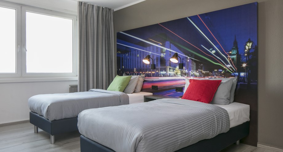 Doppelzimmer mit Twin Betten, © Felix Löchner