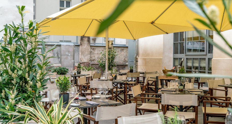 Terrasse, © Hotel Oderberger/Martin Nicolas Kunz