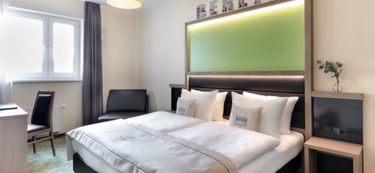Doppelzimmer Standard, © Novum Management GmbH, Foto: Sonja Wilkens
