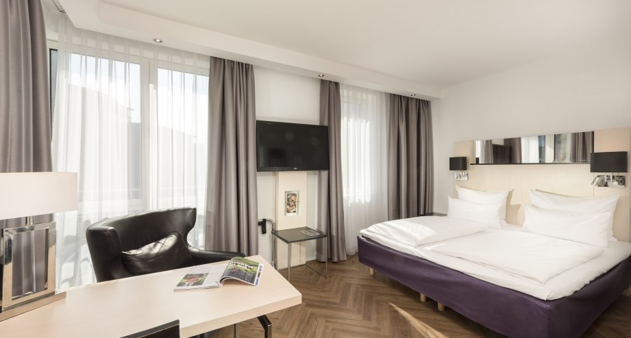 Standard Zimmer, © Scandic Berlin Kurfürstendamm