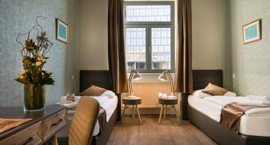 Twin Zimmer, © Novum Management GmbH, Foto: Reiner Hausleitner