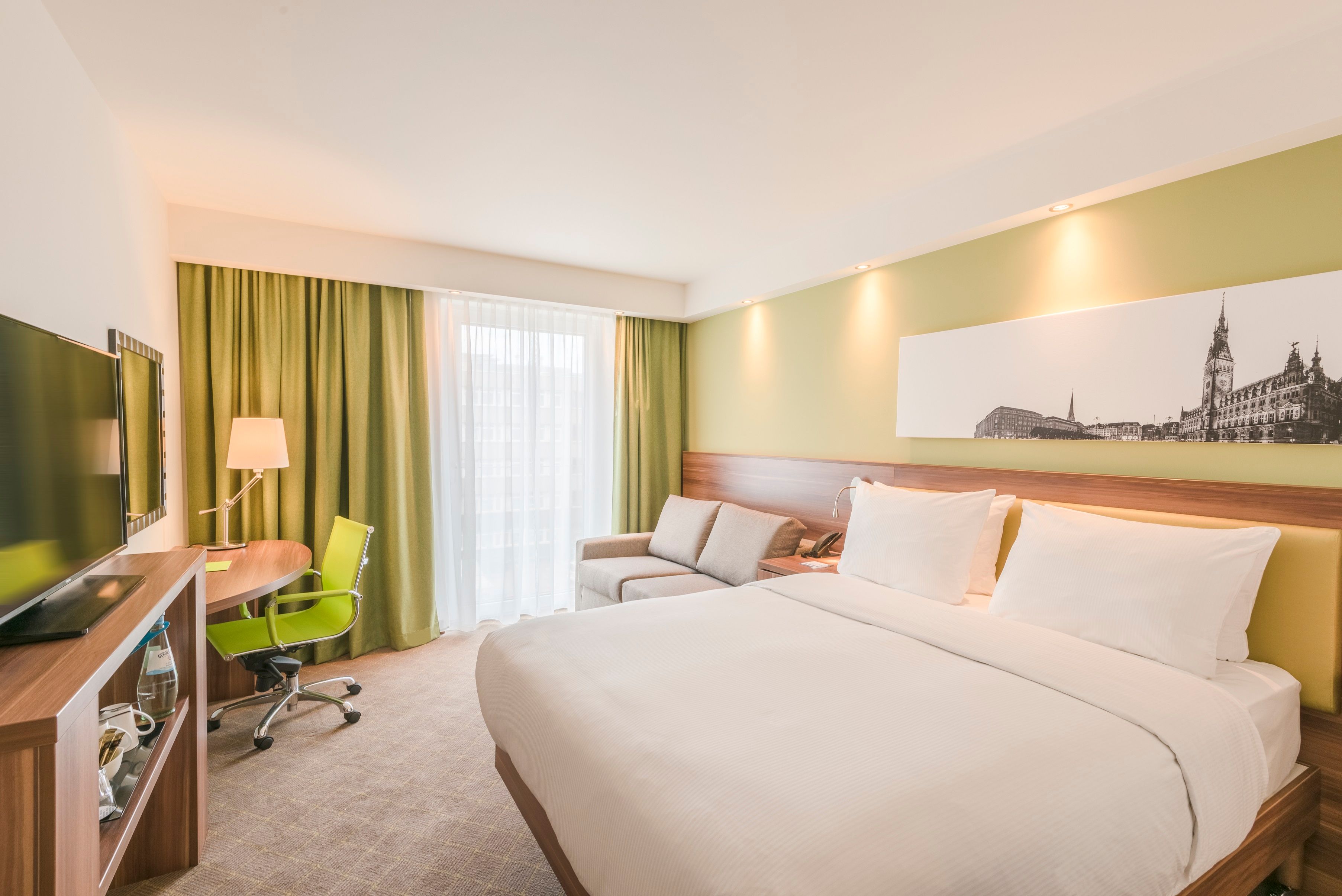Hampton by Hilton Hamburg City Centre Doppelzimmer