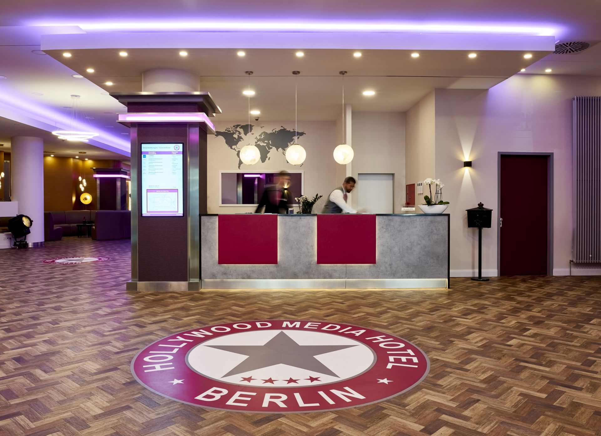 Lobby Hollywood Media Hotel Berlin