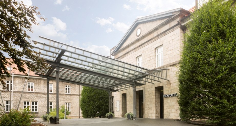 Einfahrt, © Novotel Hildesheim