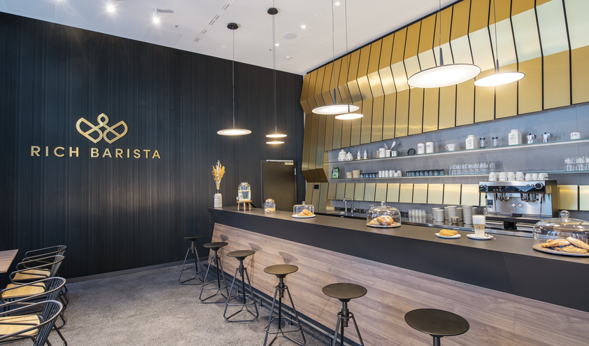 Rich Barista Coffee Shop, © NH HOTEL GROUP, S.A. 2022 Madrid