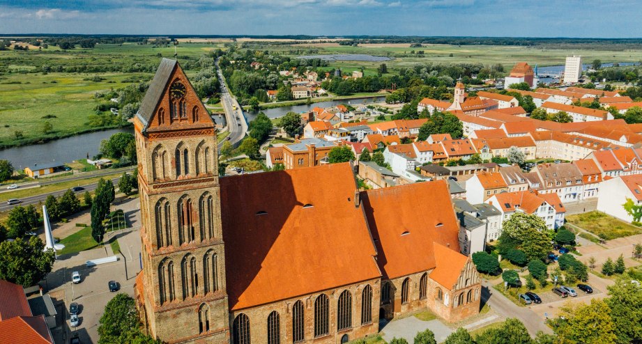 Die Marienkirche in Anklam - BAHNHIT.DE, © Hansestadt Anklam