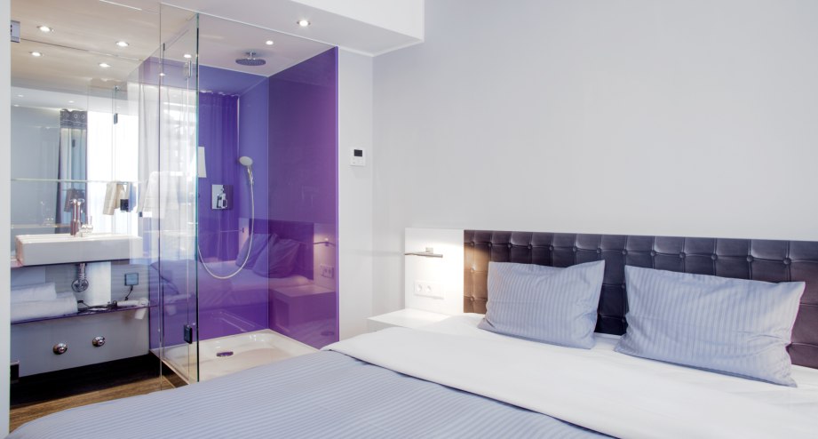Doppelzimmer, © Rilano 24|7 Hotel München City, Fotografin: Nell Jones, Jones Art