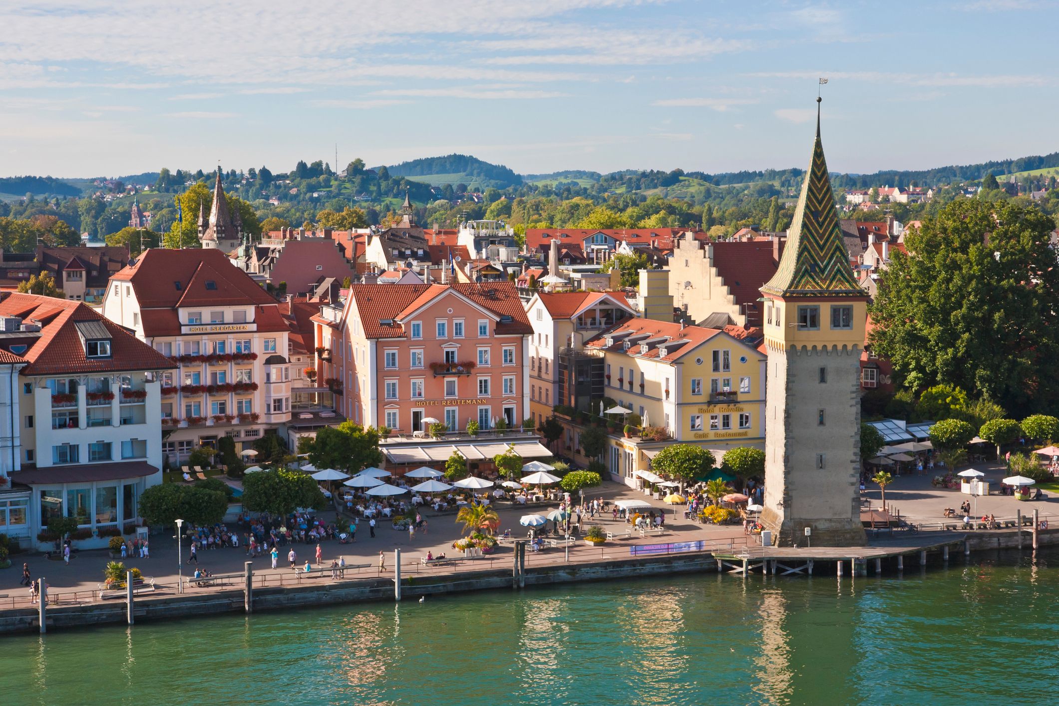 Lindau Stadtpanorama am Bodensee
