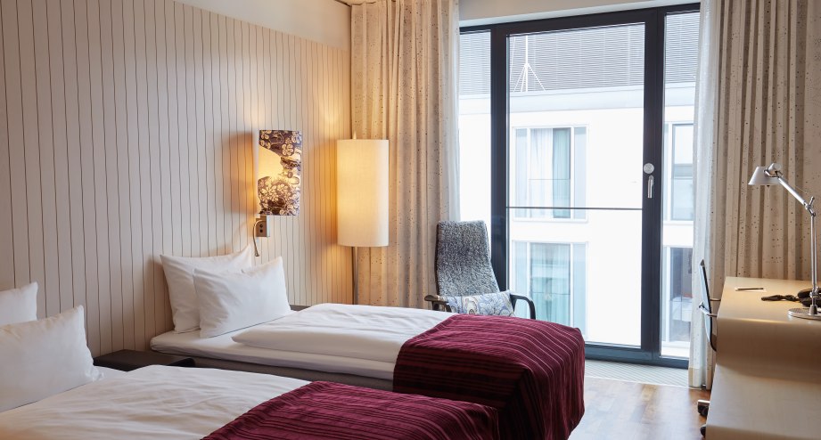 Doppelzimmer, © Scandic Berlin Potsdamer Platz