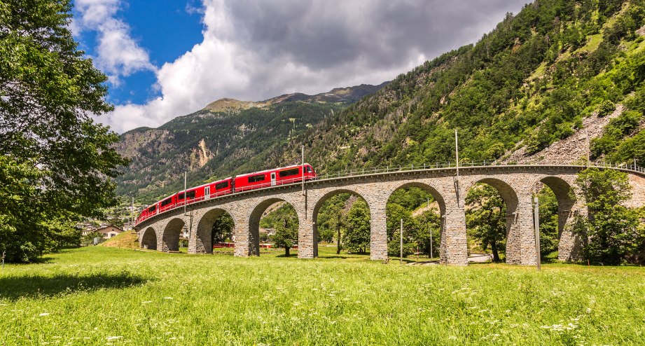 Bernina Express Viadukt, © Bernina Express