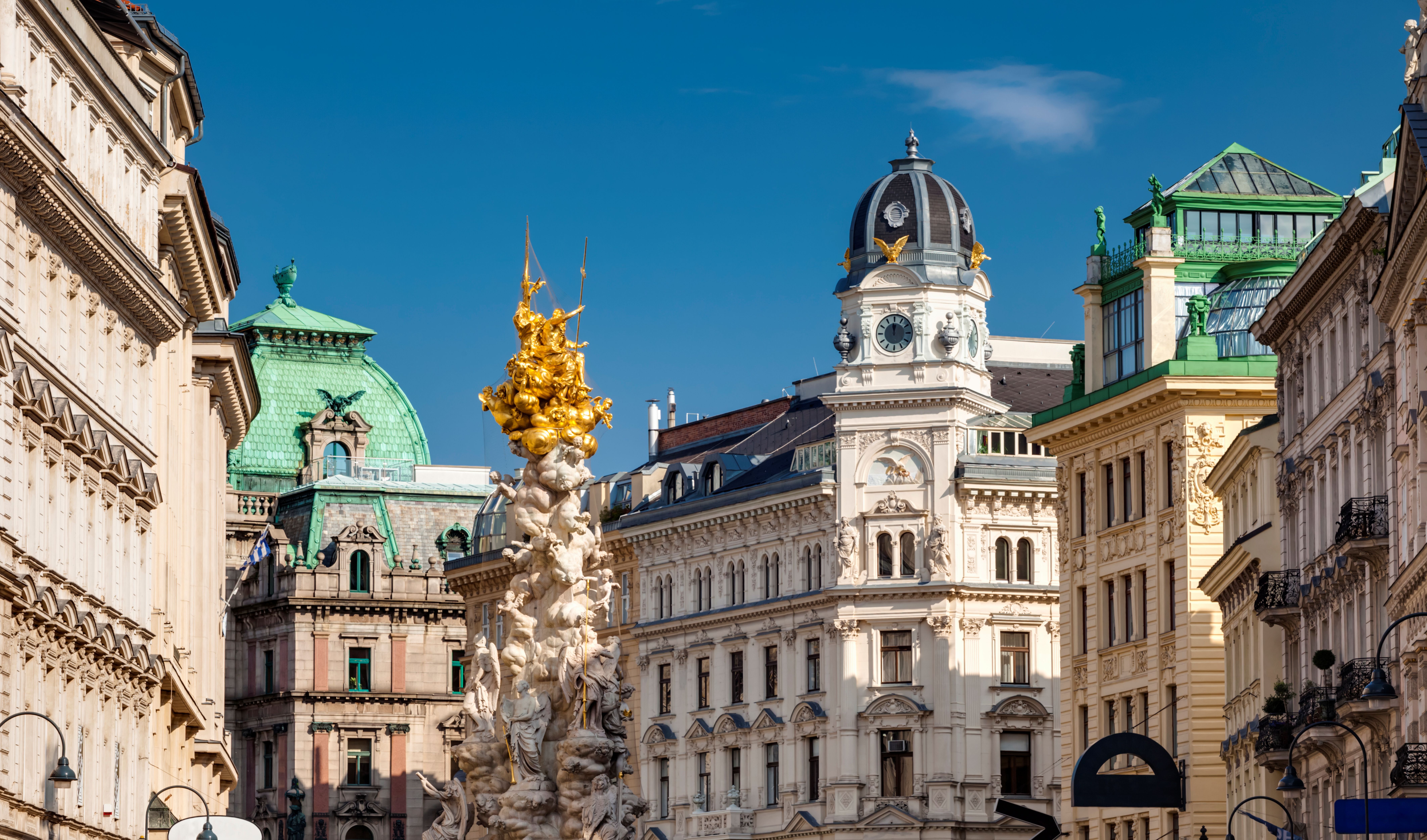 Wien Statue Innenstadt