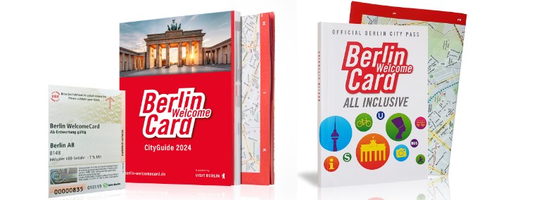 Berlin WelcomeCard-Produkte für Berlin, © visitBerlin, BWC