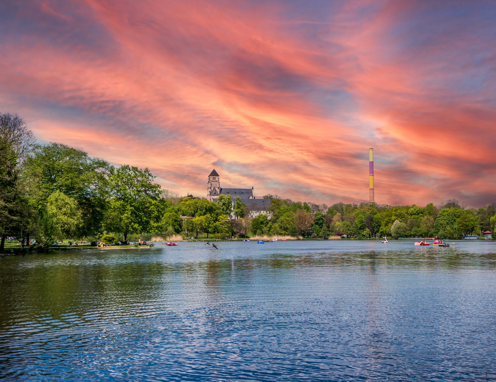 Schlossteich in Chemnitz