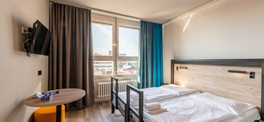 Doppelzimmer, © a&o hostels Marketing GmbH
