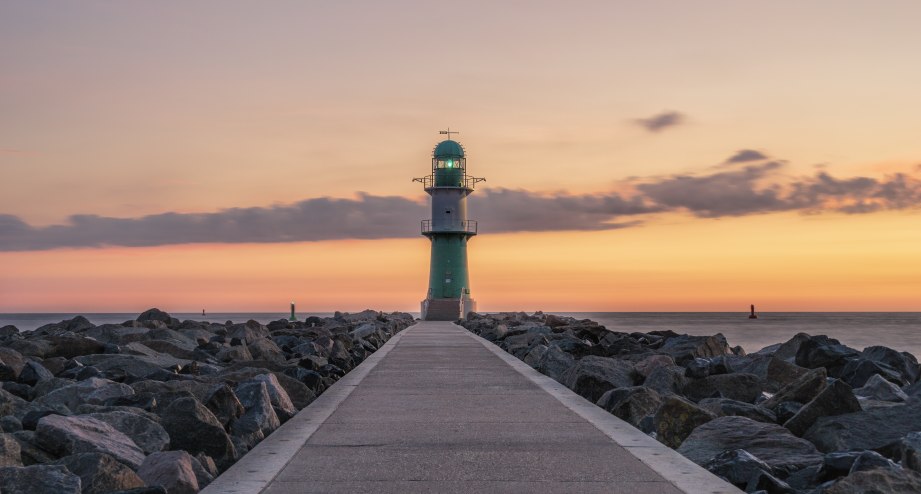 Rostock Leuchtturm, © Getty Images David Mrosek / EyeEm; 