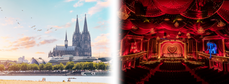 Musical Gruppenreise Köln Moulin Rouge, © GettyImages, frantic und ATG, Johan Person 