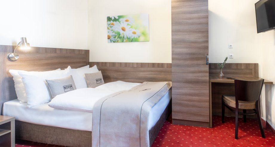 Queensize Zimmer, © NOVUM Hospitality
