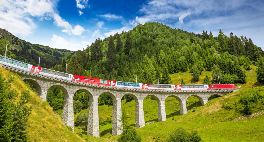 Glacier Express Viaduct, © Glacier Express