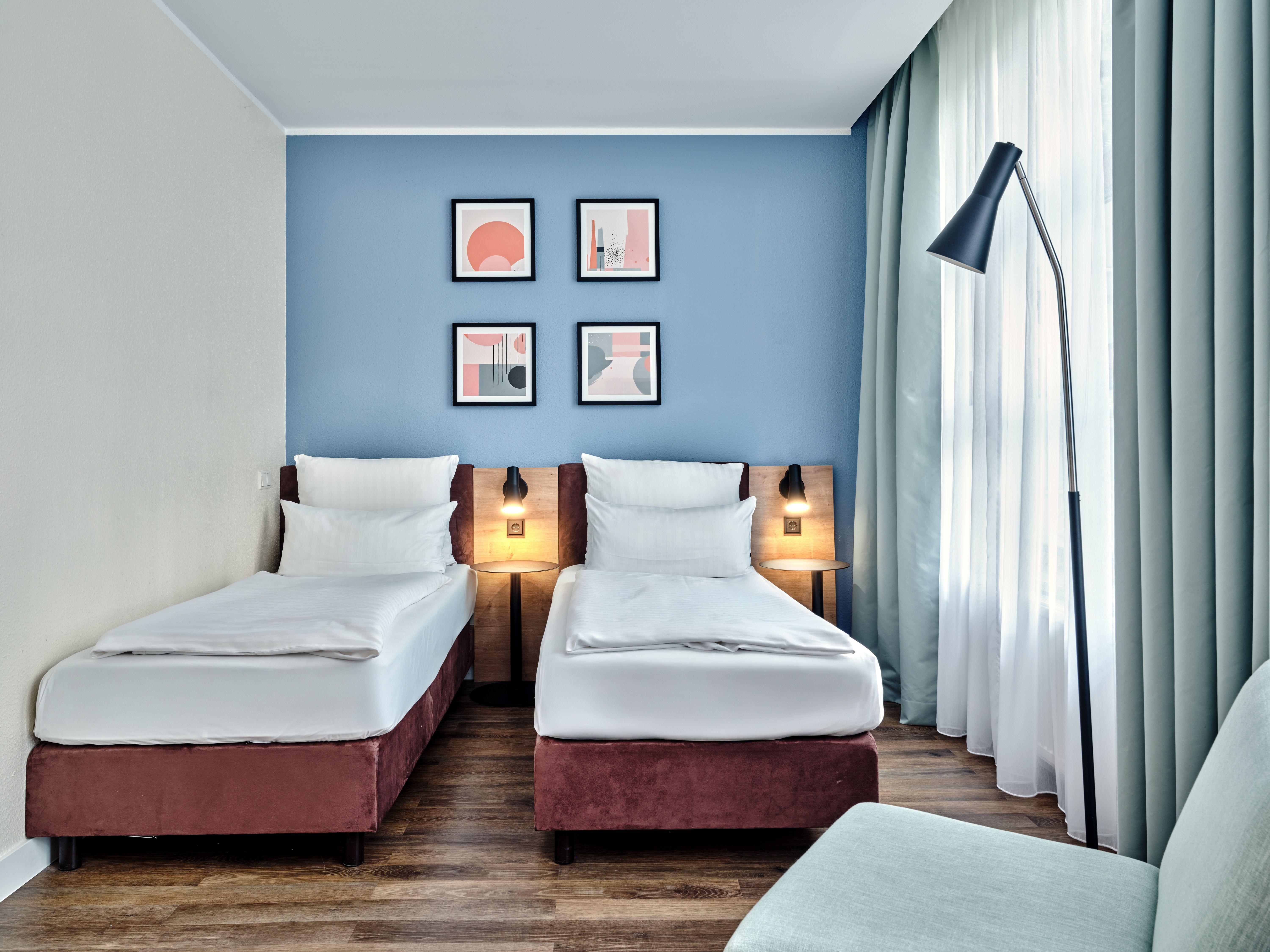  Single Beds Room