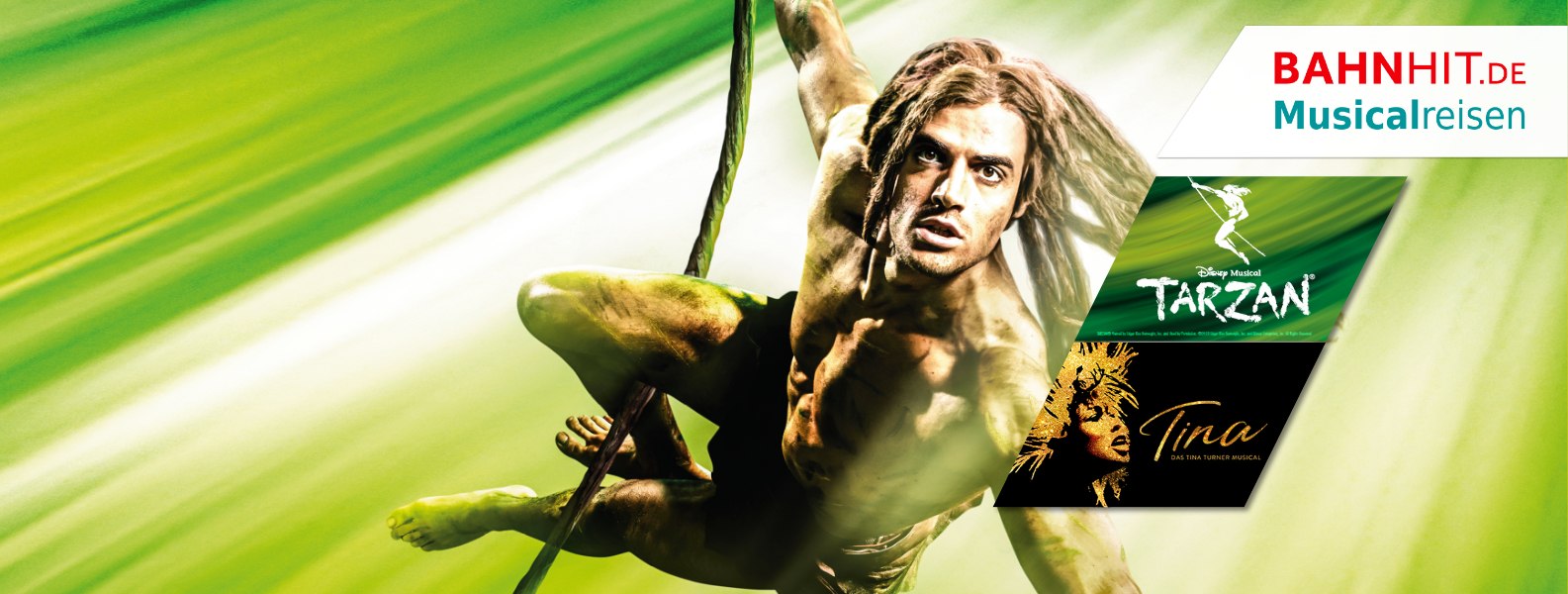Musicalreisen-Stuttgart-Übersicht-Tarzan, © Stage Entertainment